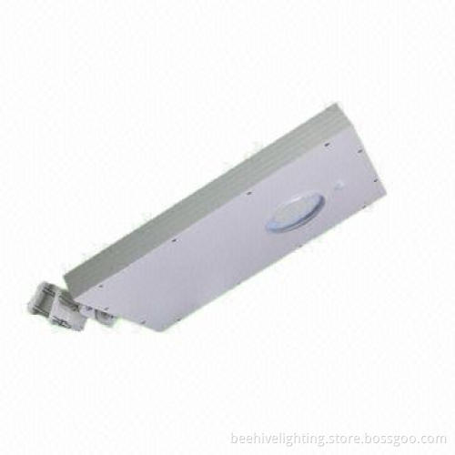 Easy to install all-in-one street light, 15W power, integrated with solar energy
